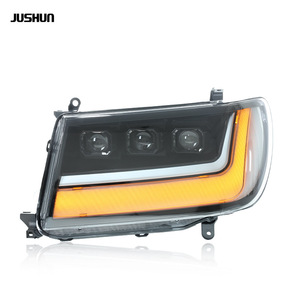 Conjunto de faros delanteros Jushun Land Cruiser Lc100 con actualización LED DRL para Toyota modelo 02-07 - Product Image 2