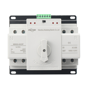 Công nghiệp điện <span class=keywords><strong>ATS</strong></span> 2P 4P 4ka 2 đầu vào 1 đầu ra 63A 400V 50/60Hz <span class=keywords><strong>ATS</strong></span> MCB loại điện kép tự động chuyển CB Loại chuyển đổi - Product Image 1