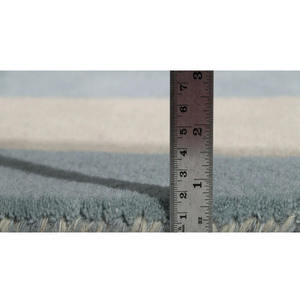 Alfombra de Lana Geométrica Roja y Negra Abstracta Hecha a Mano, Alfombra Moderna Tufted a Mano para Decoración de Hogar Elegante, Regalo de Navidad - Product Image 2