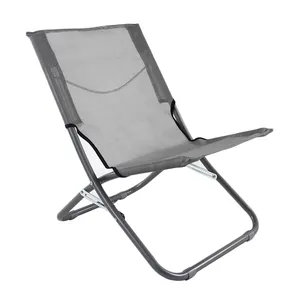 Beste Prijs Netto Ademende Duurzame Draagbare Metalen Klapstoelen Fauteuil Outdoor