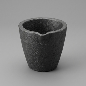 Crisol de grafito de 10 ml para fundir oro, plata, cobre, latón y aluminio, olla de fundición - Product Image 1