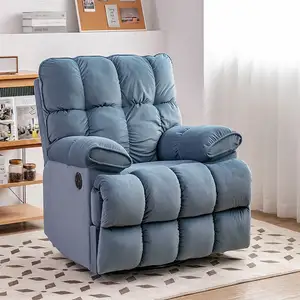 CY-silla Reclinable individual para sala de estar, sillón Reclinable con mensaje de calefacción, balancín giratorio, gran oferta, fábrica