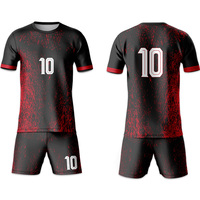 Ensemble de maillots de football pour enfants Yutuo OEM ODM personnalisés à manches courtes, respirants et anti-humidité, imprimés numériquement