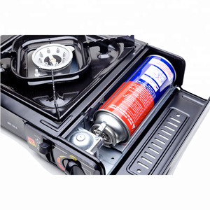 Estufa de Camping Plegable para Ahorrar Espacio, Estufa de Gas para Camping con Apagado de Seguridad para Excursiones, Picnic, Barbacoa <span class=keywords><strong>Familiar</strong></span> - Product Image 3