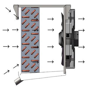 Enfriador de aire y agua para exteriores industrial con ventilador potente Fuente de energía eléctrica automática Solución de enfriamiento definitiva - Product Image 4