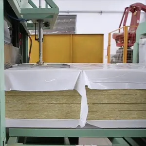200kg 150kg/m3 Basalt Mineral Fiber Insulation Thermal Conductivity Rock Wool Supplier