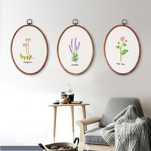 Kit <span class=keywords><strong>de</strong></span> bordado <span class=keywords><strong>de</strong></span> <span class=keywords><strong>flores</strong></span> para principiantes, juego <span class=keywords><strong>de</strong></span> <span class=keywords><strong>punto</strong></span> <span class=keywords><strong>de</strong></span> <span class=keywords><strong>cruz</strong></span>, arte <span class=keywords><strong>de</strong></span> costura, pintura bordada para pared, decoración del hogar - Product Image 4