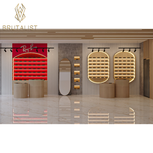 แว่นตาแฟชั่นสำหรับตกแต่งภายในร้านขายแว่นตาทำจากไม้สำหรับจัดแสดงของตกแต่งร้านเฟอร์นิเจอร์ทำจากไม้ - Product Image 2