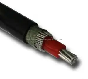 2x8AWG, 3x6AWG Boa qualidade Melhor preço XLPE cabos concêntricos e SEU Cabo de alimentação para República Dominicana