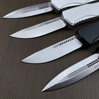 Couteau pliant de poche Hera II avec poignée en aluminium aéronautique et vis dissimulées, outil tactique de camping EDC pour briser les vitres, DIY
