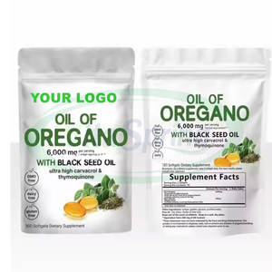 Ausreson OEM Oregano Oil <b>Black</b> Seed Softgel Capsules Dietary Fiber Supplements Oil of Oregano with <b>Black</b> Seed Oil - Product Image 2