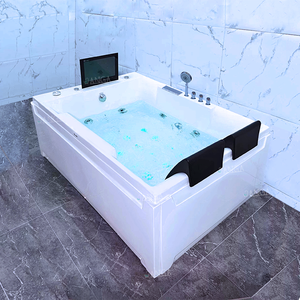 Vasca da bagno con Jacuzzier jet Kit aria bolle di massaggio idromassaggio vasche da bagno per 2 persone Yacuzzy con Tv Jaqquzi Jaguzzy - Product Image 1