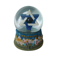Globe de neige en résine 3D personnalisé, bâtiment de hongrie, dubaï, souvenir, cadeau touristique, antique, israël, vieille ville