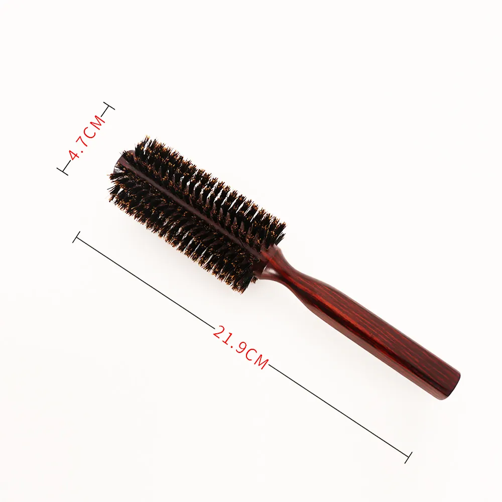 HK-16Hair Salon Professionnel Peigne À Poils de Soufflage Cheveux brosse à cheveux en bois