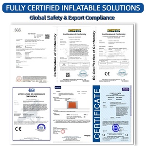 Tente de simulation de golf gonflable de haute qualité, portable, pour intérieur et extérieur, avec écran de projection - Product Image 5