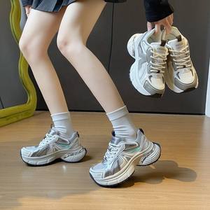 Zapatillas Chunky de Moda 2026 con Logo Personalizado para Dropshipping, Estilo Casual para Caminar, Nuevos Modelos 2026 para Mujer - Product Image 2