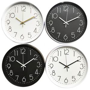 12 Inch Modern Creative Frame Plastic Digital <b>Clock</b> <b>Silent</b> for Living Room Decoration - Product Image 1