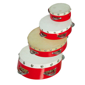 Venta al por mayor/OEM/Precio de fábrica Suministro al por mayor de instrumentos de <span class=keywords><strong>percusión</strong></span> Orff Enseñanza para instrumentos de <span class=keywords><strong>percusión</strong></span> de pandereta de uñas de burbuja de 8" - Product Image 4