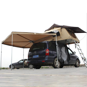 Tenda da Tetto RTT-4 Personalizzata con Palo in Alluminio per Fuoristrada 4x4 Campeggio all'Aperto in Tessuto Canvas Automatica Tenda per Rimorchio all'Ingrosso - Product Image 3