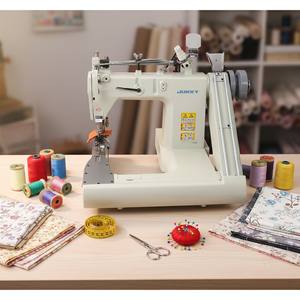 Domestic Industrial High-speed Three Needle Feed-off-the-arm Chainstitch Sewing Machine With Single or Double Head Only High-Spe - Product Image 1