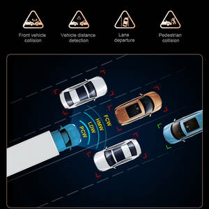 Système de détection des angles morts pour voiture, nouvelle génération, avec détection des piétons par IA, MDVR, ADAS et DSM - Product Image 4