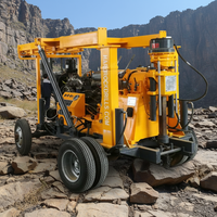 230m 600m 650m Moteur Diesel Puits d'eau DTH Foreuse Remorque Montée Forage Machine Chenille pour Core Drill Rock Drill