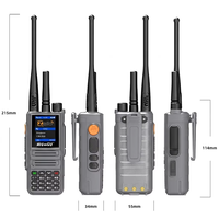 Radio bidirectionnelle portable analogique et 4G LTE GaodaPTT, double mode, VHF UHF, Zello, clavier complet, interphone mobile avec carte SIM