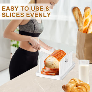 Planche à découper pliable en plastique pour la cuisine, la pâtisserie et la découpe du pain, avec bac à miettes, best-seller 2025 - Product Image 3