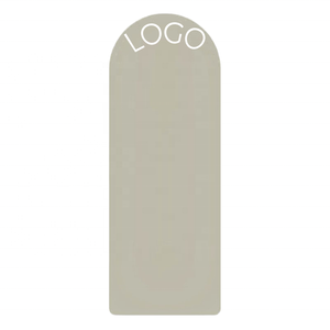 Tapis de yoga en cuir PU, 5 mm d'épaisseur, imperméable, double grip, lignes d'alignement, certifié SGS, écologique, pour Pilates et gym - Product Image 3