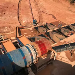 小規模石英鉱石ブラックシリカ砂マグネタイト鉄クロム洗浄プラントタンタライト採掘プロセス