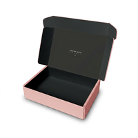 Boîte à courrier pliable de luxe sur mesure, recyclable, écologique, impression offset couleur intégrale, pliable pour emballage cadeau haut de gamme