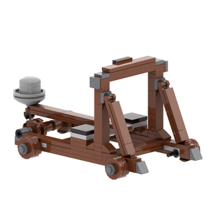MOC5021Series Catapulte médiévale Blocs <span class=keywords><strong>de</strong></span> construction MOC DIY Guerres Attaque d'une ville Armes Briques assemblées Jouets pour enfants Cadeau Juguetes - Product Image 3