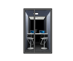 Casa contenedor <span class=keywords><strong>prefabricada</strong></span> de aluminio moderno, <span class=keywords><strong>precio</strong></span> bajo, plegable, para exteriores, oficina, cabina insonorizada, diseño, edificios de oficinas, villas - Product Image 4