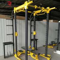 Équipement de musculation professionnel, rack à squats en acier avec machine Smith, entraîneur fonctionnel - Écologique, couleur personnalisable