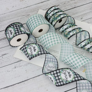 Personnalisé Feuilles Toile De Jute Verdure Bande Décorative Floral Filaire Bord <span class=keywords><strong>Ruban</strong></span> Pour La Fête De Mariage <span class=keywords><strong>Bouquet</strong></span> De <span class=keywords><strong>Mariée</strong></span> Printemps Arc Couronne <span class=keywords><strong>DIY</strong></span> - Product Image 5