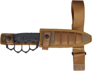 Cuchillo Multiusos de Acero Inoxidable para Camping, Hoja de 6.3mm, Mango G10, Personalizable OEM, Venta al Por Mayor, Industrial, 19.5cm - Product Image 2