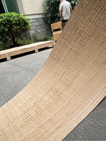 Revêtement de sol souple antidérapant en argile modifiée imitation bois MCM, carrelage souple pour revêtement mural, carreaux de briques d'usine pour intérieur de villa