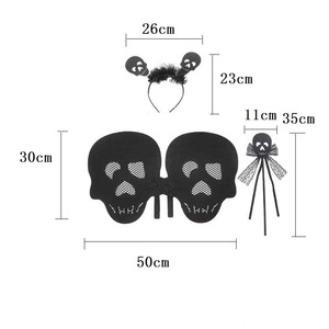 Set di <span class=keywords><strong>ali</strong></span> per costumi di Halloween all'ingrosso, ragno nero e pipistrello con luci LED, accessori per cosplay e giochi di ruolo per bambini, Natale e Capodanno - Product Image 4