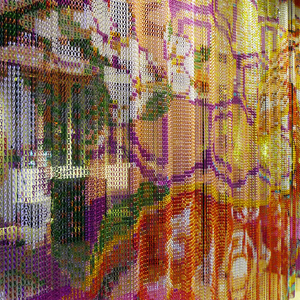 Rèm chuỗi nhà máy, rèm chuỗi nhôm, màn lưới kim loại dùng làm rèm trang trí - Product Image 4