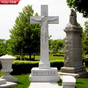 Factory Tombstone Cross Granite Marble Tombstone