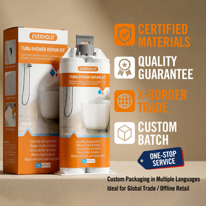 <span class=keywords><strong>Kit</strong></span> <span class=keywords><strong>de</strong></span> Reparación <span class=keywords><strong>para</strong></span> Bañeras y Duchas con Adhesivo Epóxico <span class=keywords><strong>para</strong></span> Uso en Construcción, <span class=keywords><strong>para</strong></span> Bañeras y Lavabos <span class=keywords><strong>de</strong></span> Acrílico, Esmalte y <span class=keywords><strong>Fibra</strong></span> <span class=keywords><strong>de</strong></span> <span class=keywords><strong>Vidrio</strong></span> - Product Image 1