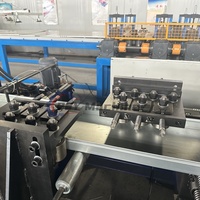Máquina de Conformado en Frío de Bandejas para Cables de Acero de Alta Velocidad, Totalmente Automática, Eléctrica, Industrial, con PLC y Cizallamiento en Vuelo
