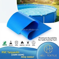 Rouleau de bâche en PVC enduit ignifuge et anti-moisissure, résistant aux déchirures, matériau de couverture extérieur robuste, poids moyen 500-900g/m2