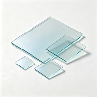 Substrat en verre de qualité optique, directement de l'usine, haute transmission, faible expansion thermique, pour revêtement d'écran LCD et semi-conducteurs