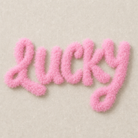 Patchs en peluche personnalisés en forme de lettre, texture douce et moelleuse, artisanat de découpe, ornement pour vêtements et sacs, conception de mots personnalisée et échantillon rapide