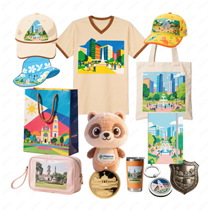 Custom logo Unique Products Gadgets T-shirt Hat Cap Cup Bag Park-Themed Souvenir Tourism Promotional Business Travel Gifts Sets