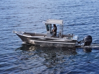 Ecompor — console centrale en aluminium, pour speed bateaux de pêche, mer, édition