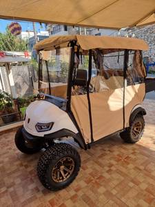 Carrito de Golf Eléctrico Premium con Faros LED, Cuatro Plazas, con Caja de Carga Trasera para Adultos con Discapacidad - Product Image 2