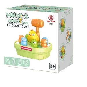 Animaux de compagnie mignons transfrontaliers Whack-a-mole Grenouille Lapin Machine de jeu éducatif pour enfants Tapping Jouets anti-stress - Product Image 6