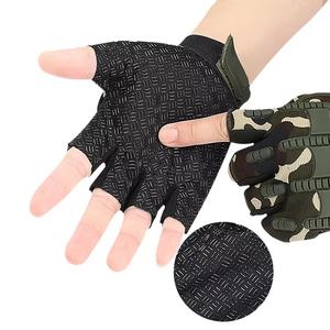 Guantes Tácticos sin Dedos con Absorción de Vibraciones para Motociclismo, Ciclismo, Gimnasio, Trabajo y Actividades al Aire Libre - Product Image 1